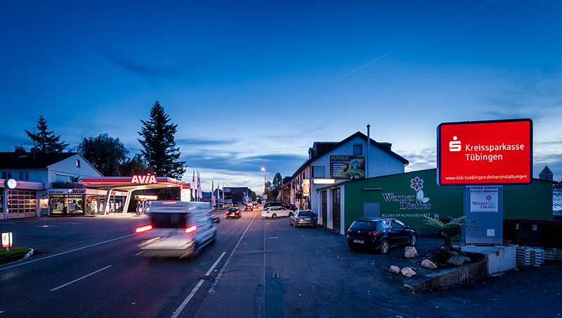 LED-Werbetafel Ofterdingen B27